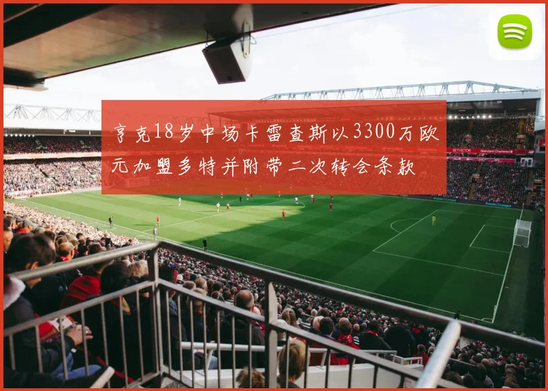 亨克18岁中场卡雷查斯以3300万欧元加盟多特并附带二次转会条款